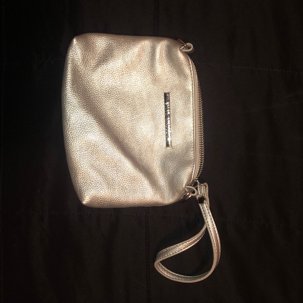 Silver Steve Madden Wristlet